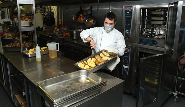 Bogdan Konecki prepares his 10,000th meal